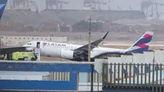 Avión accidentado