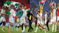 منتخبا تونس والجزائر