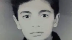 Taimour Abdulla Ahmed as a young boy of 13.