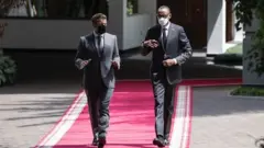 Perezida Macron na Perezida Kagame