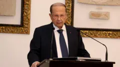 الرئيس اللبناني ميشال عون