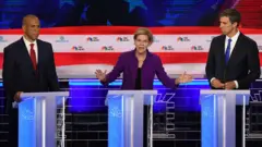 Booker, Warren and O'Rourke