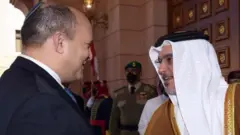 نفتالی بینیٹ کا بحرین کا دورہ