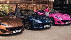 DJ Cuppy father Femi Otedola gift Ferrari Portofino to im daughters