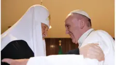 Vstreča patriarha Moskovskogo i vseя Rusi Kirilla i papы rimskogo Franciska v Gavane v 2016 godu