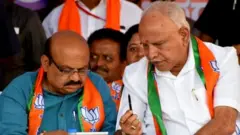 பசவராஜ் பொம்மை - எடியூரப்பா