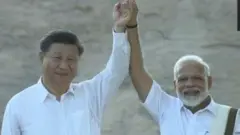 पंतप्रधान नरेंद्र मोदी, शी जिनपिंग