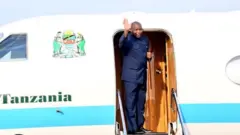 Perezida Ndayishimiye ahagurutse i Burundi mu ndege ya Tanzania kuwa gatanu tariki 23/10/2021