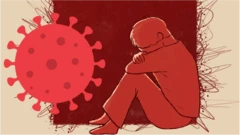 सिर नीचे करके बैठा एक शख्स