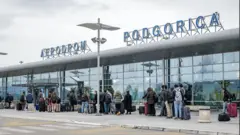 Zgrada aerodroma u Podgorici