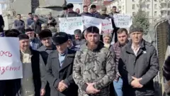Митинг в Грозном