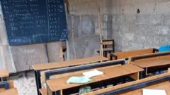 Empty classroom