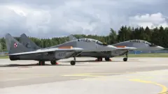 Rus yapımı MIG-29 savaş uçakları