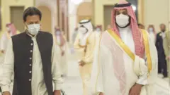 شہذادہ محمد بن سلمان اور وزیر اعظم عمران خان