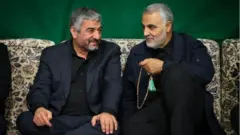 محمدعلی جعفری و قاسم سلیمانی