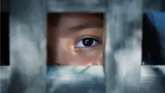 The eye of a child