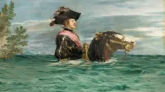 WWF's version of Velázquez's Felipe IV a Caballo