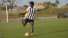 Ajara Samba in action