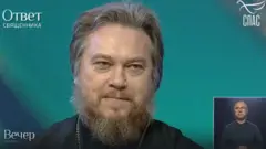 Михаил Васильев был гостем программы "Ответ священника" на Спас-ТВ