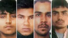 নির্ভয়া ধর্ষণ মামলায় মৃত্যুদন্ডপ্রাপ্ত চার আসামী