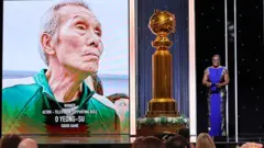 Squid Game star O Yeong-su wins best supporting actor in a limited series