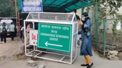 Xaruun lagu baadho Coronavirus oo Delhi ku taallao
