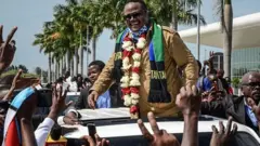 Mgombea wa urais kupitia Chadema Tundu Lissu