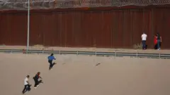 Inmigrantes en la frontera de EE.UU.