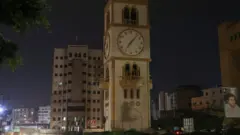 برج الساعة بالجديدة اللبنانية