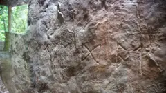 Inscrições em pedra em Oklahoma