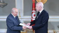 قيس سعيد والصادق بلعيد