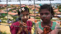 ဘင်္ဂလားဒေ့ရှ်ဒုက္ခသည်စခန်းက ရိုဟင်ဂျာမိန်းကလေးငယ် ၂ ဦး