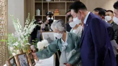 윤청자 여사와 윤석열 대통령
