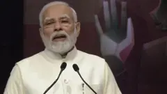 5ஜி சேவையின் முன்மாதிரியை பார்வையிட்ட பிரதமர் நரேந்திர மோதி