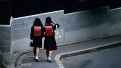 Школьницы