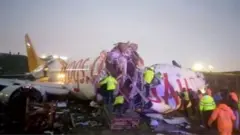 hatsarin jirgi a Turkiyya