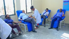 ሰራሕተኛታት ባንክ ወጋገን ኣብ ልገሳ ደም