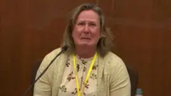 Kim Potter en su declaración el pasado 17 de diciembre.