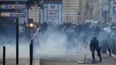 احتجاجات فرنسا