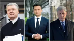 Порошенко, Зеленський, Бойко