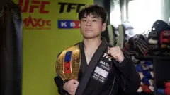 전국 킥복싱 대회 미들급 타이틀매치에서 장정혁 선수(26)