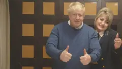 Борис Джонсон и Татьяна Когут