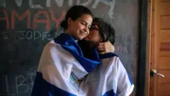 La estudiante belga-nicaragüense Amaya Coppens