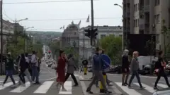 Ulica Kneza Miloša, Beograd, maj 2020.