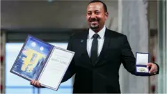 Abiy Ahimed, MM Itoophiyaa badhaasa Noobelii Nagaa bara 2019 mo'ate, Koreen Noobelii waraana Kaaba Itoophiyaa akka dhaabuuf gaafate.