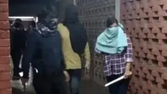 जेएनयू, हिंसाचार