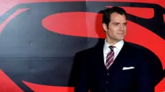 Henry Cavill en el estreno de Superman vs. Batman en Londres en 2016.