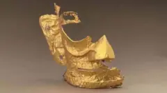 Ancient Chinese gold mask