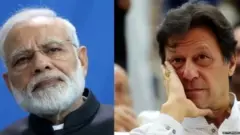 ਨਰਿੰਦਰ ਮੋਦੀ ਅਤੇ ਇਮਰਾਨ ਖ਼ਾਨ