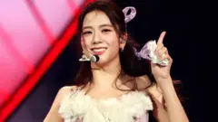 Jisoo, vokalis utama grup K-pop Blackpink.